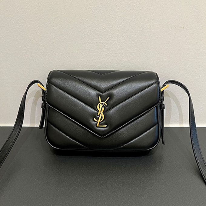 ysl saint laurent loulou toy v-quilted lambskin crossbody bag